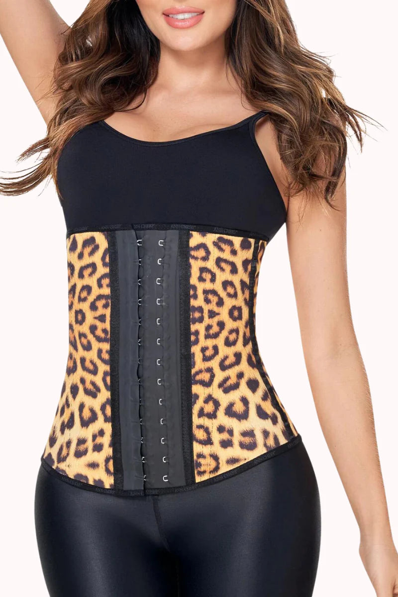 oohchery-LatexLine-WaistTrainer-woman-AnimalprintYellow-
